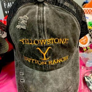 Distressed Yellowstone Hat